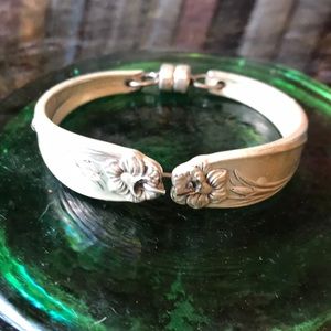 Sterling Silver Spoon Bracelet